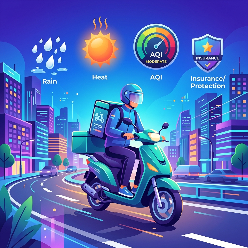 Delivery rider